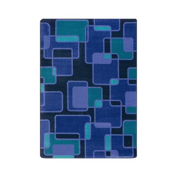 Reflex 5'4" x 7'8" Area Rug In Color Violet-Color:Violet,Material:Nylon