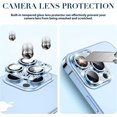 thumbnail image 2 of 2 Pcs Protecteur d'Objectif de Caméra Compatible avec Iphone 14 Pro Max & Iphone 14 Pro, Couverture d'Objectif à Paillettes Diamant, 2 of 5