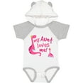 thumbnail image 3 of Inktastic My Aunt Loves Me Girls Baby Bodysuit, 3 of 5