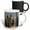 Multicolor, variant on 3drose, Singapore, Elevated Skyline View Above Fullerton Hotel, Dawn, 11oz Two-tone Green Mug