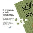 thumbnail image 5 of Lantern Press 1000 Piece Jigsaw Puzzle, Golden Retriever, Life is Better, 5 of 5