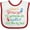 White and Red, variant on Inktastic Future Auditor Like My Dad Boys or Girls Baby Bib