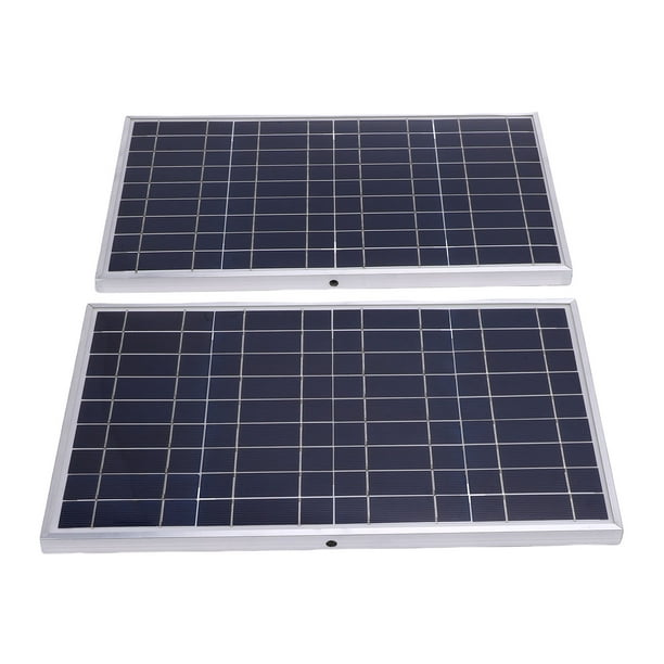 Kit De Panel Solar, Pantalla Digital Controlador De Cargador Solar Marco De Aluminio De 200 W Para Vehículos Recreativos, Barcos, Vehículos Eléctricos Para Aplicaciones Fuera De