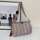 thumbnail image 2 of Bolso de mano de gran capacidad con cremallera para mujer choque de colores para salidas de trabajo uso diario, 2 of 8
