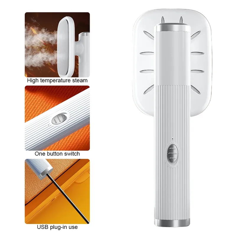 Mini Garment Steamer Steam Iron Handheld Portable Home Travelling For Clothes USB Powered 360 °   Ironing Wet Dry Ironing Machine