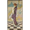 thumbnail image 3 of Cushing, Howard 14x24 Black Modern Framed Museum Art Print Titled - Mrs. Ethel Cushing, 3 of 5