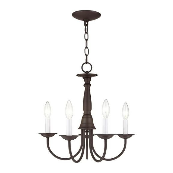Livex Lighting Chandelier in Bronze