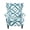 Abstract Geometric Print Blue Teal, variant on SEANATIVE Wingback Chair Slipcover Stain Resistant 2 Piece Wing Chair Cover Washable Anti-Slip Soft Stretch Wing Back Chair Covers 1 Seater Sofa Protector for Living Room Bedroom, Red Black Plaid