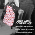 thumbnail image 6 of Valentine Lunch Bag Insulated Thermal Box with Shoulder Strap & Handle for Work and Picnic, 6 of 6