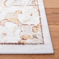 thumbnail image 4 of SAFAVIEH Tucson Rosario Traditional Machine Washable Area Rug, 5' x 8', Beige/Grey, 4 of 9