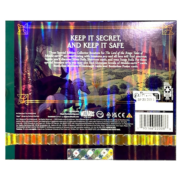 magic lotr collector booster box MTG The Lord of the Rings: Tales of Middle-Earth Special Edition Colle main image 1
