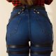 thumbnail image 3 of Sonducket Arnés para el cuerpo Cuero de PU Moda Sexy Pierna Bondage Party Cool Jean Shorts Muslo Medias Cinturón Decoración Suministros Niñas Disfraces de disfraces, 3 of 6