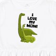 thumbnail image 4 of Inktastic I Love My Mom with Baby and Mommy Brontosaurus Girls Toddler Dress, 4 of 5