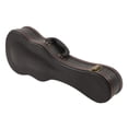 thumbnail image 3 of Caja dura de ukelele, bolso de ukelele, bolsita de ukelele resistente al agua portátil de cuero de cuero PU con mango de transporte Negro 26 pulgadas, 3 of 8