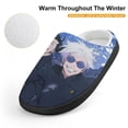 thumbnail image 4 of Kids Slippers Jujutsu Kaisen House Slippers Warm Soft Plush Slipper Anti-Slip Winter Fluffy House Shoes for Boys Girls, 4 of 7