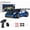 01-Blue, variant on D43-01 1/43 Scale 2.4G Full Proportional 4WD Alloy RC Drift Car with Gyro & LED Lighting, Silent Bearings, Adjustable Speed, Mini Cars for Desktop Race, Q4/Dark Blue