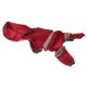 thumbnail image 2 of Chubasquero para mascotas, impermeable de una sola capa de PVC para cachorros, impermeable brillante y seguro, 2 of 8