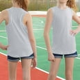 thumbnail image 2 of TBWNWG Girls Tank Tops for Summer - Comfortable Stretchy Sleeveless Tees for Casual Outdoor Activities Soft Blend Breathable Fit for Daily Wear,Sizes 9-10 Years, 2 of 9