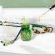 thumbnail image 3 of Collar con colgante de botella de aceite esencial y cordón extensible para mujer. Verde, 3 of 7