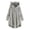 Gray-B, variant on Virmaxy Womens Oversized Hoodies Fleece Sweatshirts Solid Color Fuzzy Fleece Cat Ear Hooded Jacket Long Sleeve Loose Button Side Coat Blue-A M