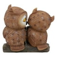 thumbnail image 4 of Statue de Couple de Hibou s'Embrassant à la Saint-Valentin, Ensemble de 2 Pcs avec Signe Cœur, 4 of 5