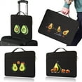 thumbnail image 2 of Avocado Series Soft Laptop Bag for Apple for Xiaomi Lenovo Notebook Computer for Macbook Air Pro 11 12 13 14 15 Sleeve Case Cover (black 1Avocado003,15 Inch), 2 of 7