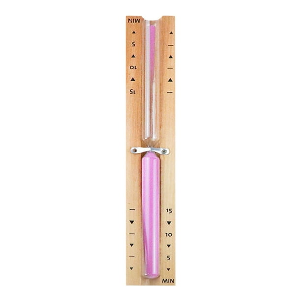 Relojes, Relojes de pared, Despertadores, Relojes de mesa 1PC Reloj de arena de madera resistente al calor Reloj de arena de madera montado en la pared