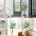 thumbnail image 4 of Palmera Artificial de 6 Pies – Troncos Realistas y Hojas Verdes – Planta Falsa con Maceta – Decoración de Interiores para el Hogar – Tropical – Vivero, 4 of 7
