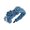 Blue, variant on Sweet Cool Headbands Blue Rose Shape Headband Fashion Wide Brim Multipurpose Yoga Sports Spa Hair Hoop for Woman