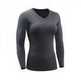 thumbnail image 1 of PENGXIANG - T-shirts de Compression à Manches Longues pour Femmes T-shirts de Compression à Séchage Rapide T-Shirt d'Entraînement Athlétique, 1 of 5