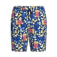 thumbnail image 4 of Wukai Cute Popcorn Men’s Short Pajama Pants With Pockets Soft Sleep Pj Shorts for Men-XX-Large, 4 of 6