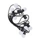 thumbnail image 5 of Tira de luces G50 de 5M, 10LED, Bombilla de globo blanco, Lámpara decorativa para exteriores, patio, jardín, luz cálida, enchufe europeo de 100-240V, 5 of 5