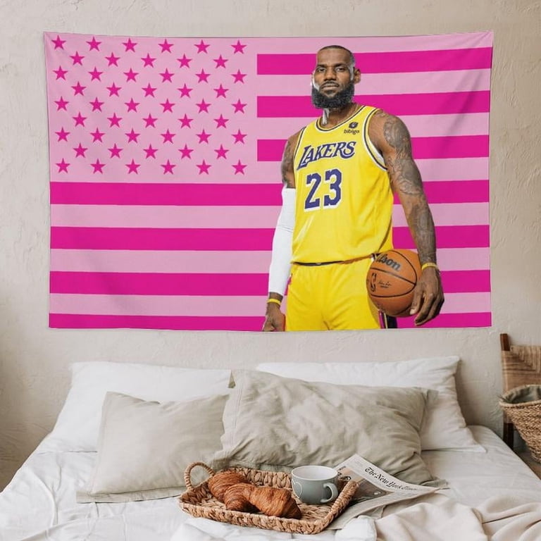 GeDiz Poster su tela di Michael Jordan Kobe Bryant Lebron James (2), decorazione per camera da letto, sport, ufficio, stanza, regalo, senza cornice, 30 x 45 cm