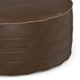 thumbnail image 3 of Simpli Home Simpli Home Brody 32 inch Round Coffee Table Pouf, 3 of 7