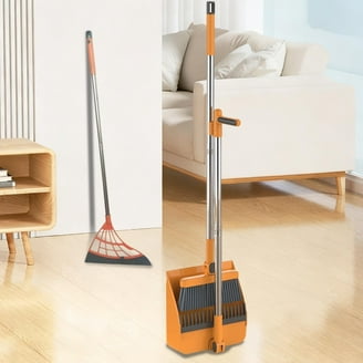 OXO, Dustpan and Brush Set, Rubber Handle, White, Household