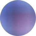 thumbnail image 1 of Ahgly Company Machine Washable Indoor Round Transitional Sky Blue Area Rugs, 4' Round, 1 of 7