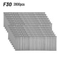 2800Pcs F15 F20 F25 F30 Straight Brad Nails For Diy Home/Gardening