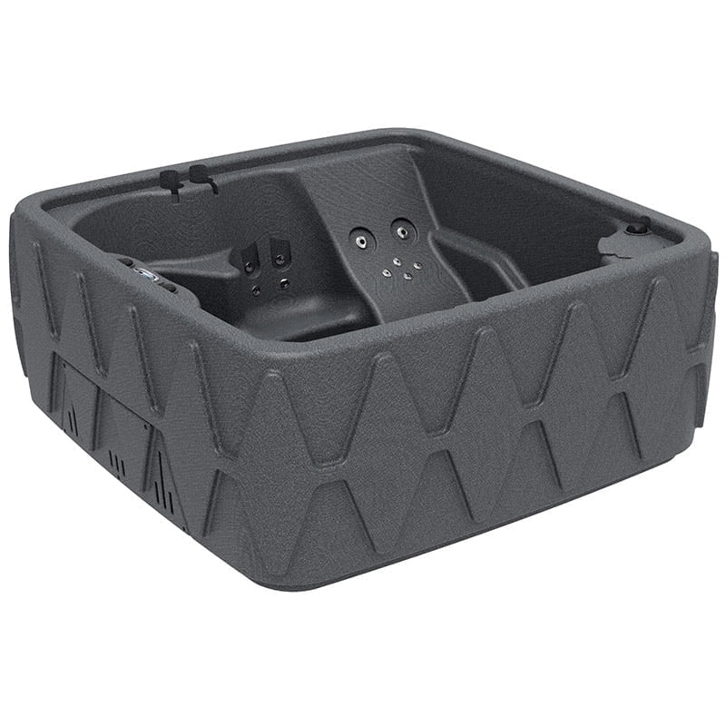 Aquarest Spas Premium 500 5-Person Plug and Play Hot Tub with 29 Stainless Jets, Heater, Ozone and LED Waterfall in Graystone