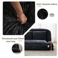 thumbnail image 5 of Oversize Human Dog Sofa Bed for Adult & Pets,Lazy Sofa with 5 Adjustable Position,Comfy Upholstered Loveseat with Pillows for Living Room Bedroom, 5 of 8