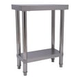 thumbnail image 3 of Stainless Steel Work Table with Undershelf 2 Layers Kitchen Anti-Slip Work Table, 3 of 12