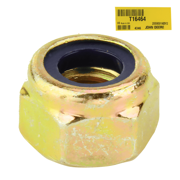 John Deere Original Equipment Lock Nut #T16464