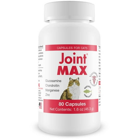 Joint Max Capsules pour chats, 80-Count Bouteille