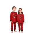 thumbnail image 3 of Family Matching Sleepwear Set, Superhero Printed Long Sleeve Pajamas for Christmas Party, 3 of 5