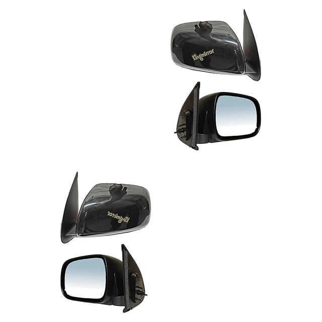 Par de Espejos Hilux 2005 A 2011 Toyota Liso S/Control Genérica .