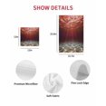 thumbnail image 7 of Red Ocean Waves Kitchen Dish Towels for Drying Dishes Set of 4, Summer Beach Coastal Abstract Waffle Weave Microfiber Hand Tea Bathroom Towels Quick Dry & Absorbent Towel 12x12, 7 of 7