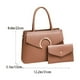 thumbnail image 2 of Bolsas Mujer 2pzs Bandolera Cartera Coral, 2 of 3