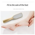 thumbnail image 2 of Care Stainless Steel Double-sided Foot File Scraper Professional Rasp Lightweight Heel Callus Dead Skin Pedicure Tool Feet Men Remover Lady White, 2 of 9