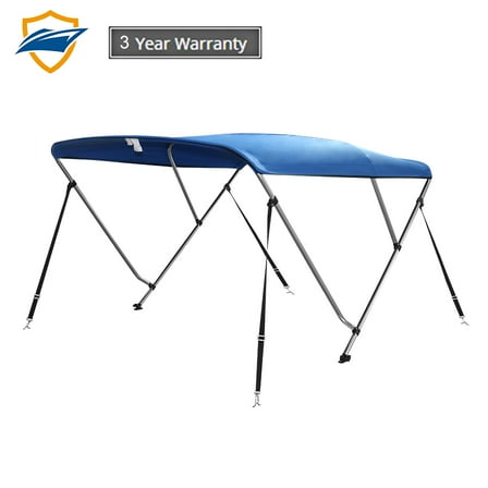 Seamander 3Bow Bimini Top 6'Lx85-90"W,Pacific Blue
