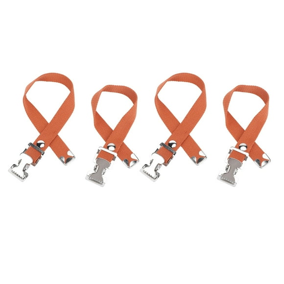 4Pcs Drywall Stilts Straps, Adjustable Drywall Stilts Leg Band Straps, Nylon Aluminum Alloy Drywall Foot Band Straps Kit for High Wall Painting, Street Performance, Home