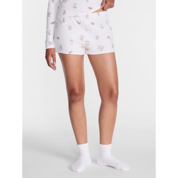 Joyspun Women’s Sleep Shorts, Sizes S-3X